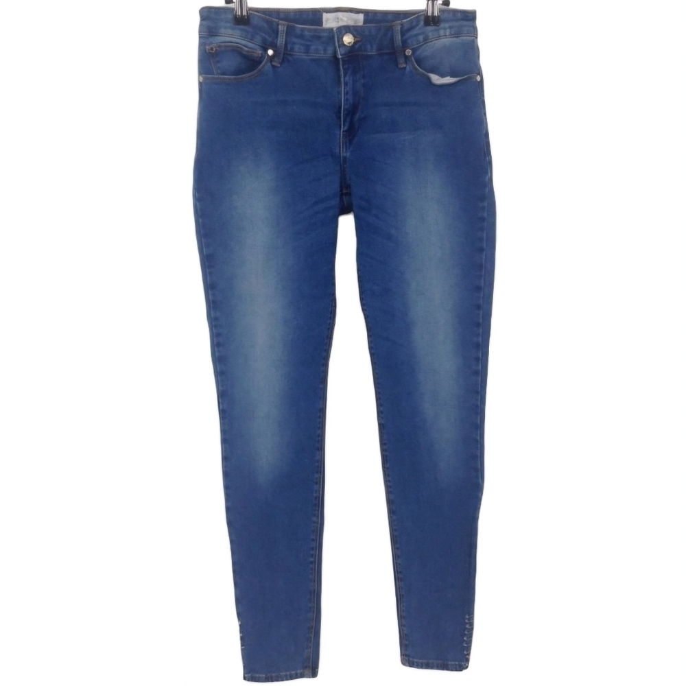MNG Electra Distressed Skinny Jeans‎